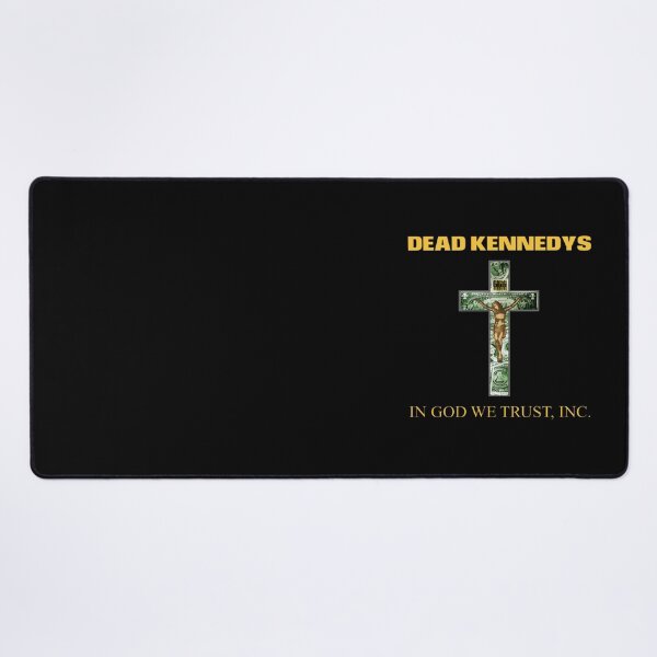 Item preview, D Kennedys In God We Trust Cross designed and sold by ClothingUncom.