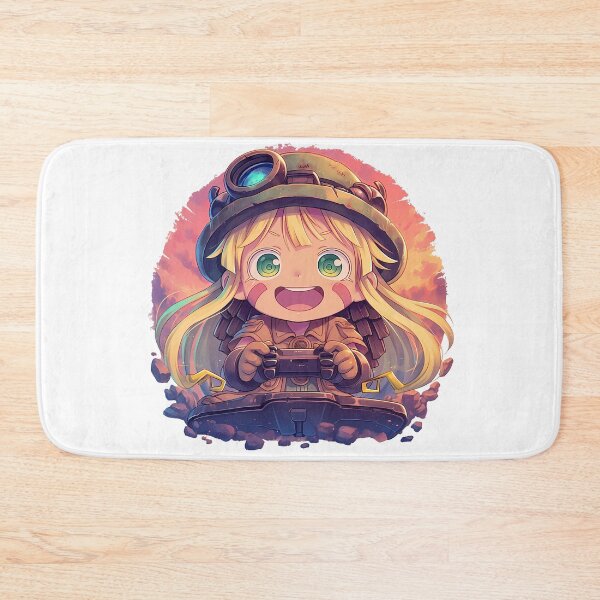 Item preview, Riko Made in Abyss Cute Chibi Playing Video Game Anime Girl designed and sold by earlobejerk.
