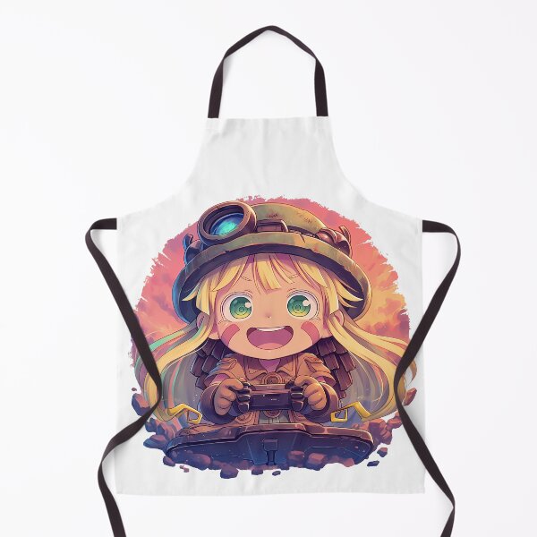 Item preview, Riko Made in Abyss Cute Chibi Playing Video Game Anime Girl designed and sold by earlobejerk.