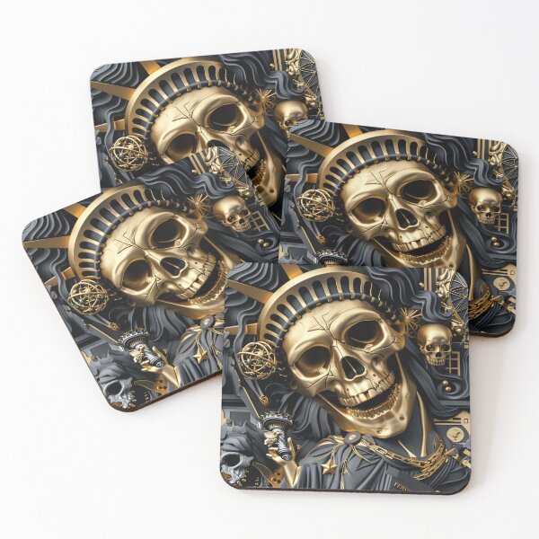 Item preview, Statue of Liberty skull version1 designed and sold by foxstudio2000.