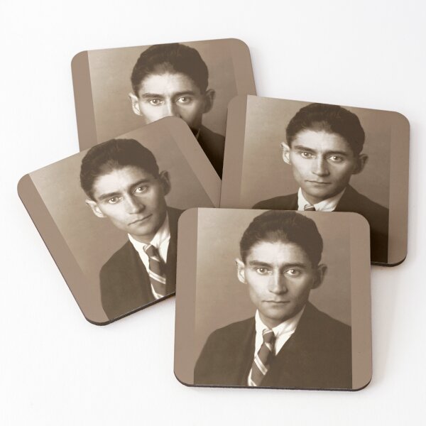 Item preview, Franz Kafka | Classic Sepia Portrait Literature Icon designed and sold by MichaelLovell92.