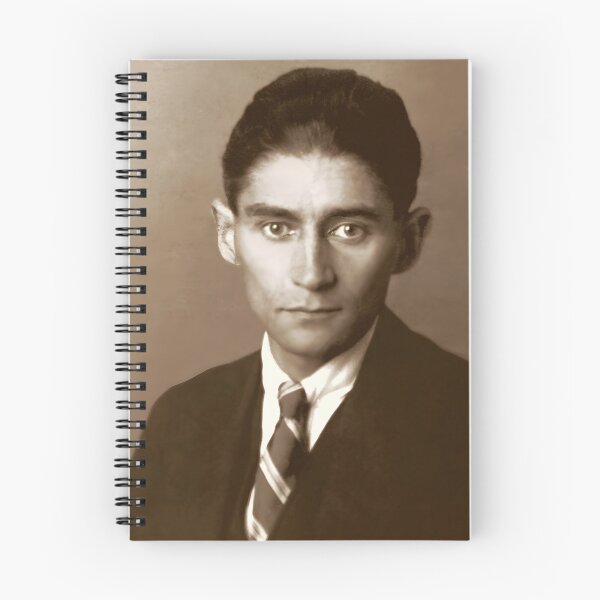 Item preview, Franz Kafka | Classic Sepia Portrait Literature Icon designed and sold by MichaelLovell92.