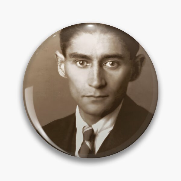 Item preview, Franz Kafka | Classic Sepia Portrait Literature Icon designed and sold by MichaelLovell92.