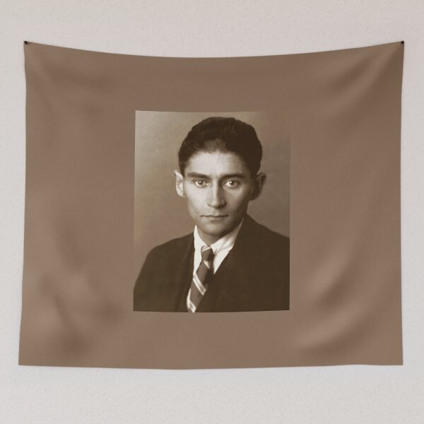 Item preview, Franz Kafka | Classic Sepia Portrait Literature Icon designed and sold by MichaelLovell92.