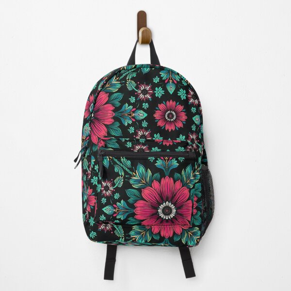 Item preview, Red and green bohemian traditional mandala flower pattern  designed and sold by cocomelon168.