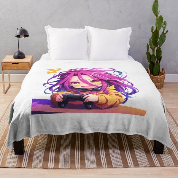 Item preview, Schwi Dola No Game No Life Cute Chibi Playing Video Game Anime Girl designed and sold by earlobejerk.