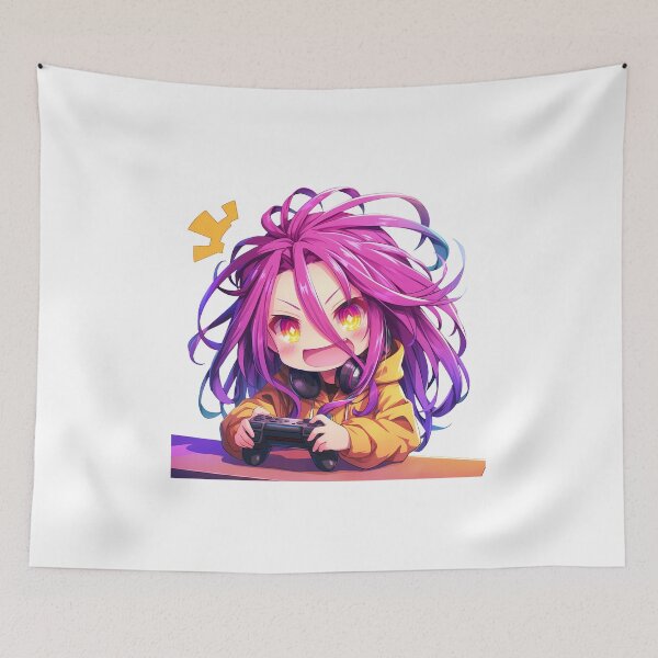 Item preview, Schwi Dola No Game No Life Cute Chibi Playing Video Game Anime Girl designed and sold by earlobejerk.
