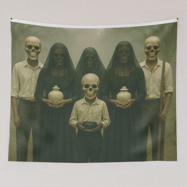 Item preview, Bridal Party & Ringbearer - Cursed Wedding Gothic Dark Art designed and sold by JatashiStudio3.