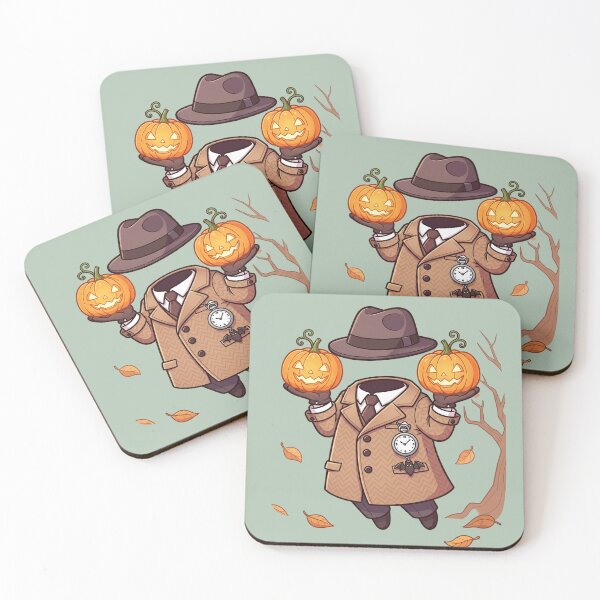 Item preview, Invisible Man Elegant Kawaii - Halloween Pumpkins designed and sold by EsenciaZen.