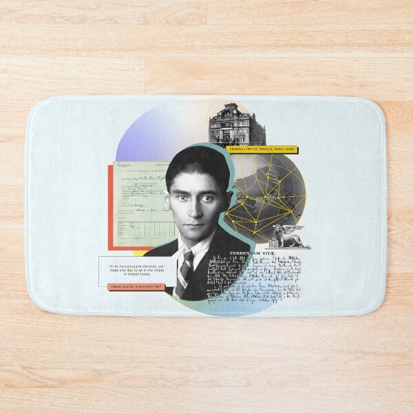 Item preview, Franz Kafka | Literary Collage Art Modernist Aesthetic designed and sold by MichaelLovell92.