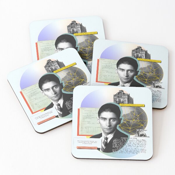 Item preview, Franz Kafka | Literary Collage Art Modernist Aesthetic designed and sold by MichaelLovell92.
