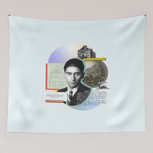 Item preview, Franz Kafka | Literary Collage Art Modernist Aesthetic designed and sold by MichaelLovell92.