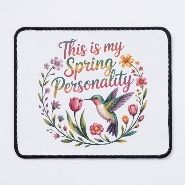 Item preview, This is My Spring Personality - Spring Aesthetic Scene designed and sold by Jollys-ArtShop.
