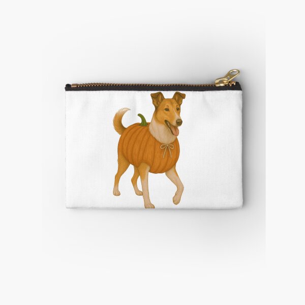 Item preview, Smooth Collie in Pumpkin Costume – Cute Halloween Autumn Design designed and sold by GoodyPaws.