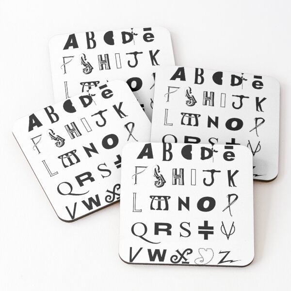 Item preview, An Alphabet Of British Bands designed and sold by MathewCronin.