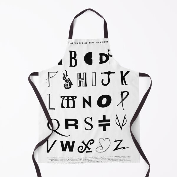 Item preview, An Alphabet Of British Bands designed and sold by MathewCronin.