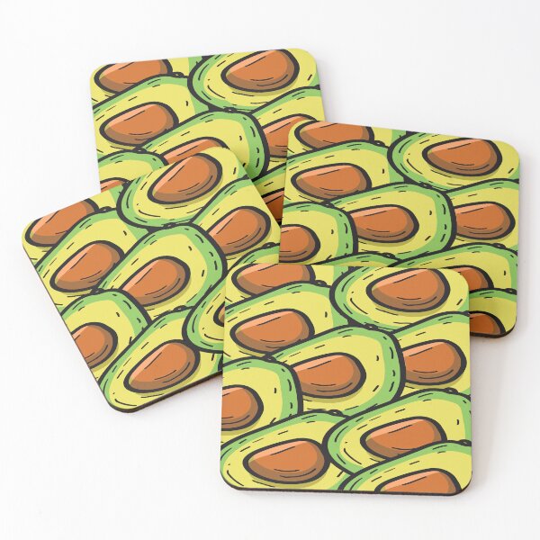 Item preview, A Repeating Avocado Pattern designed and sold by mekriola.