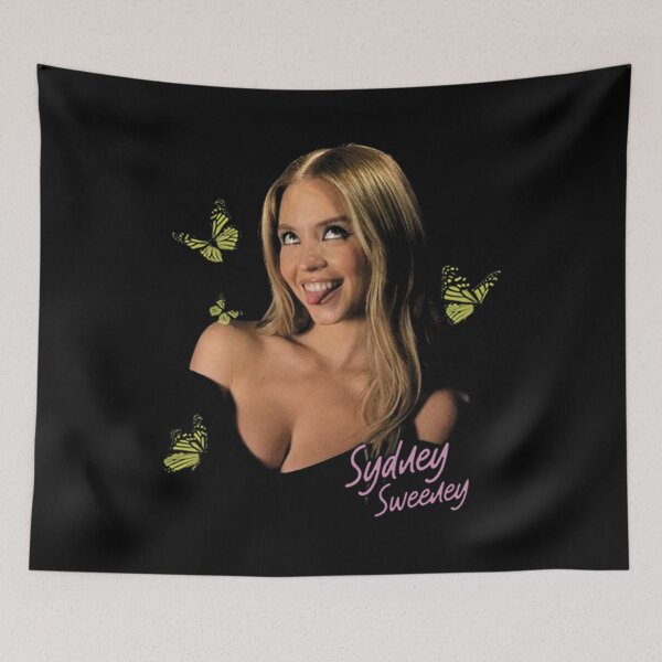 Item preview, Sydney Sweeney Butterfly designed and sold by MaureenHickle.
