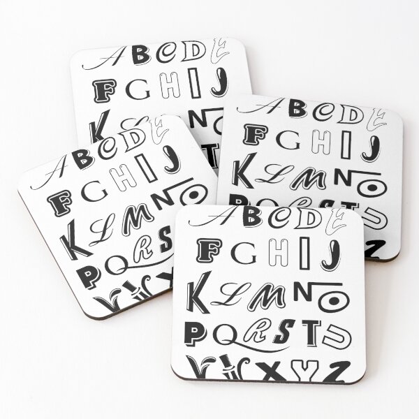 Item preview, An Alphabet Of Confectionery designed and sold by MathewCronin.