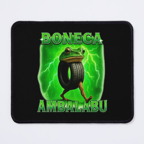 Item preview, Boneca Ambalabu Funny Frog with Tire Legs Neon Lightning designed and sold by jotaro210.