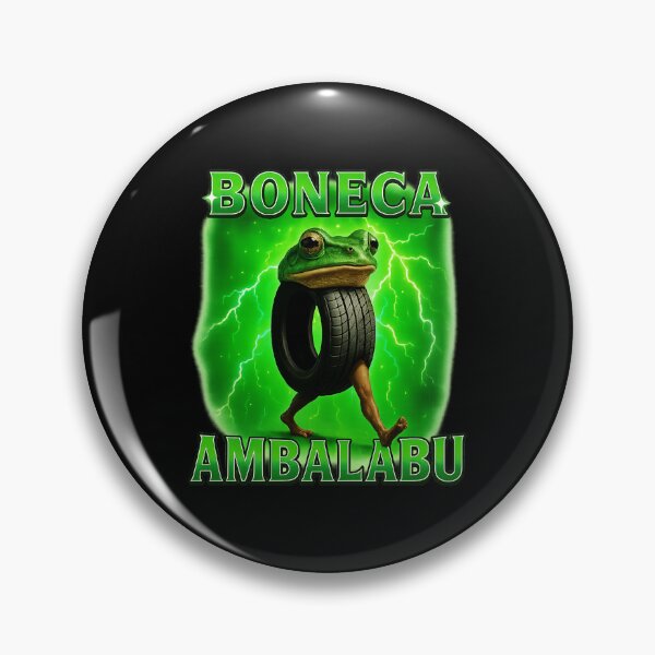 Item preview, Boneca Ambalabu Funny Frog with Tire Legs Neon Lightning designed and sold by jotaro210.