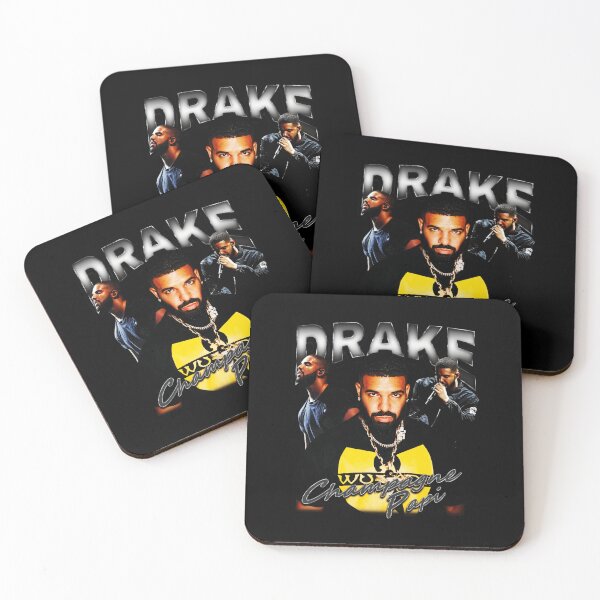 Item preview, Drake Champagne Papi Collage with Bold Text and Chain designed and sold by jotaro201.