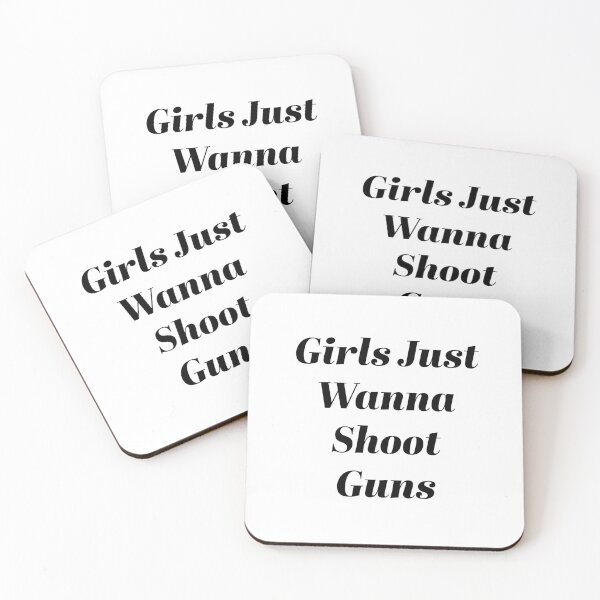 Item preview, Girls Just Wanna Shoot Guns T-Shirt designed and sold by Confident Mama Energy .
