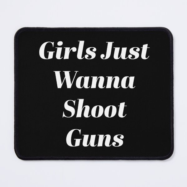 Item preview, Girls Just Wanna Shoot Guns Active T-Shirt designed and sold by Confident Mama Energy .