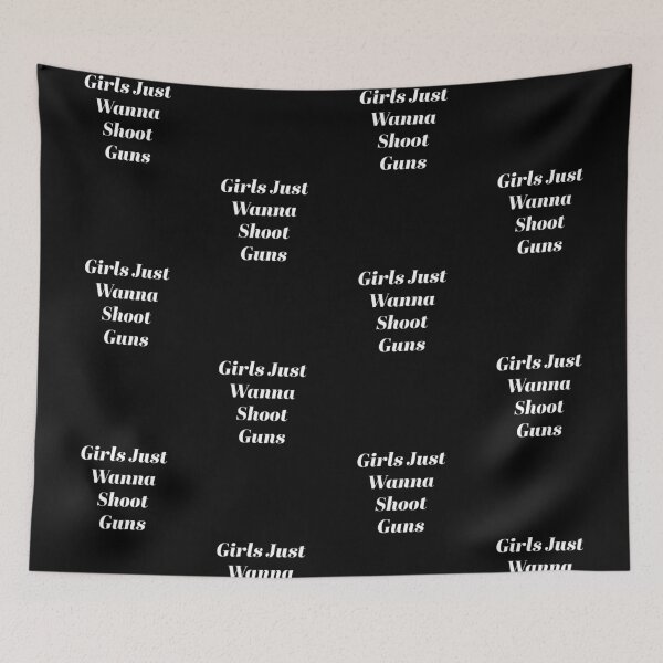 Item preview, Girls Just Wanna Shoot Guns Active T-Shirt designed and sold by Confident Mama Energy .