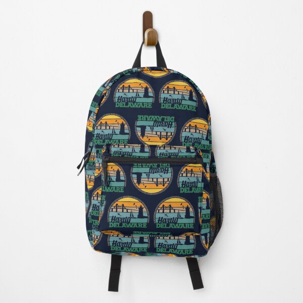 Item preview, Hartly Delaware Retro Sunset Local Pride Logo  designed and sold by CRHPOD20.