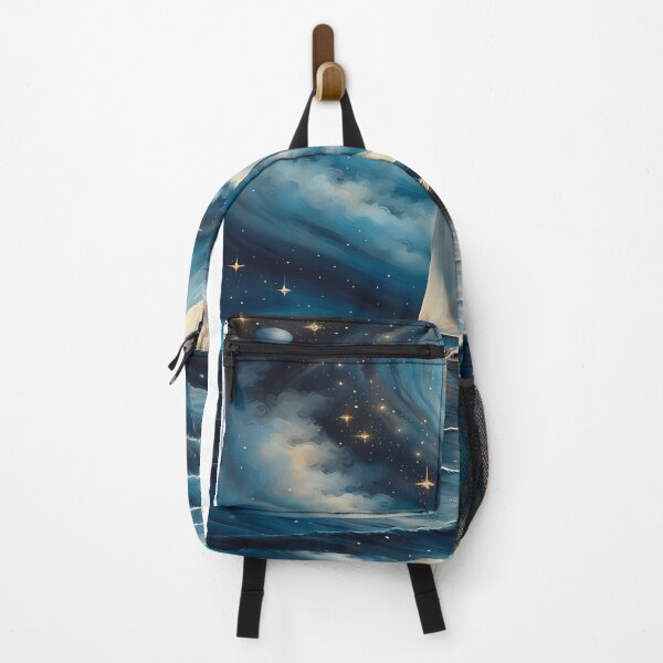 Item preview, Moonlit Odyssey Sailing Through The Cosmos designed and sold by VivianMant.
