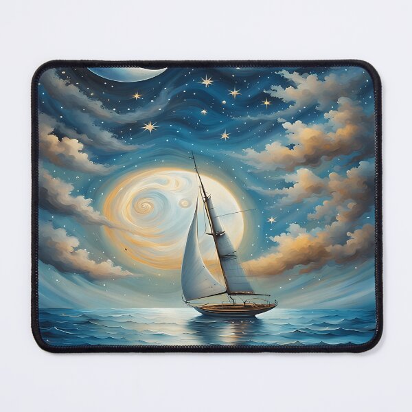Item preview, Celestial Sails Navigating The Cosmos designed and sold by VivianMant.