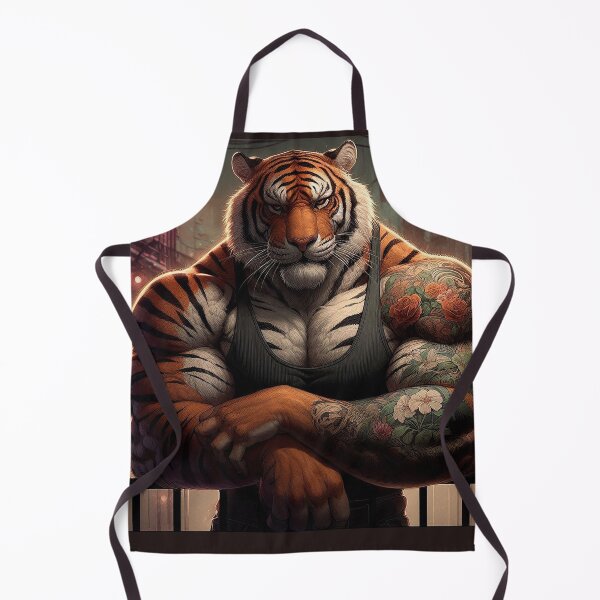 Item preview, Tattooed Tiger Street Guardian designed and sold by nikkolaus.