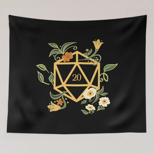 Item preview,  Plant Lovers Polyhedral D20 Dice Tabletop  designed and sold by GRACEREGACHO.