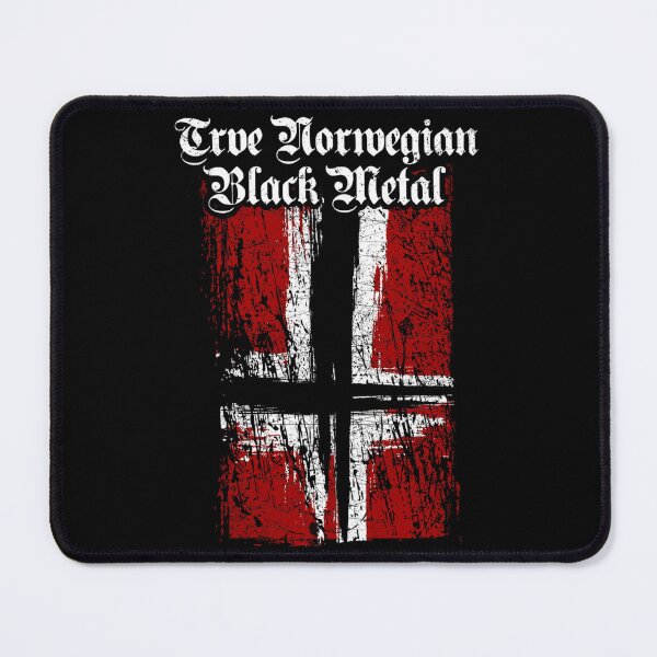 Item preview, Trve (True) Norwegian Black Metal - Norwegian Satanic Flag designed and sold by denisecej6.