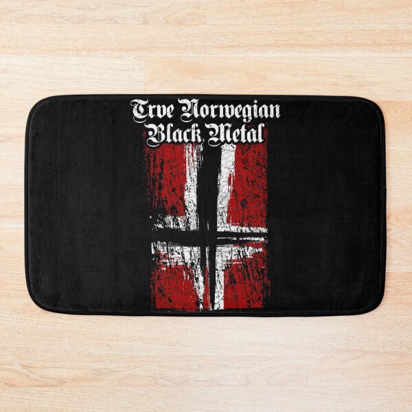 Item preview, Trve (True) Norwegian Black Metal - Norwegian Satanic Flag designed and sold by denisecej6.