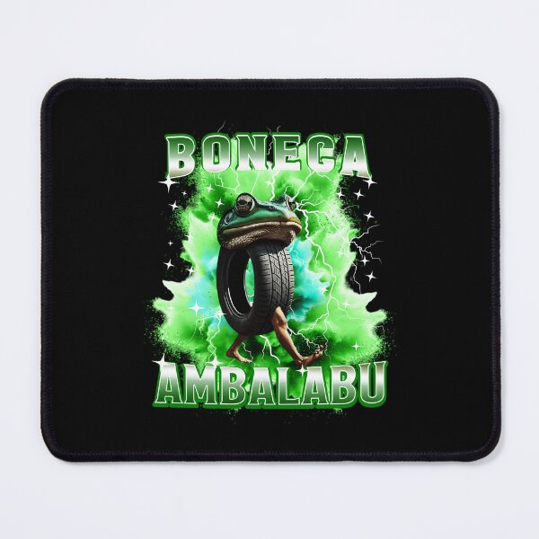 Item preview, Brainrot Boneca Ambalabu Walking Frog Tire Body Neon Explosion designed and sold by jotaro210.