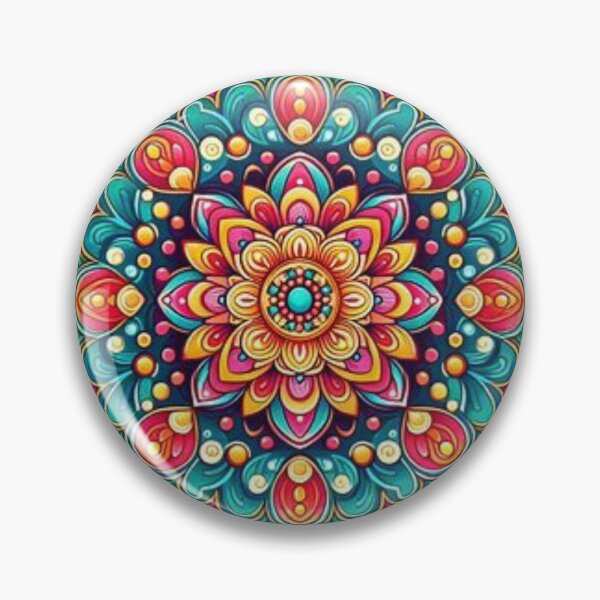 Item preview, Simple Rangoli Mandala designed and sold by Mywaymylife.