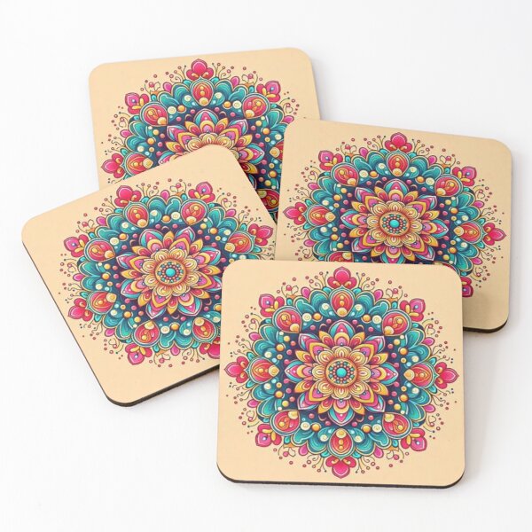 Item preview, Simple Rangoli Mandala designed and sold by Mywaymylife.