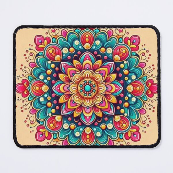 Item preview, Simple Rangoli Mandala designed and sold by Mywaymylife.