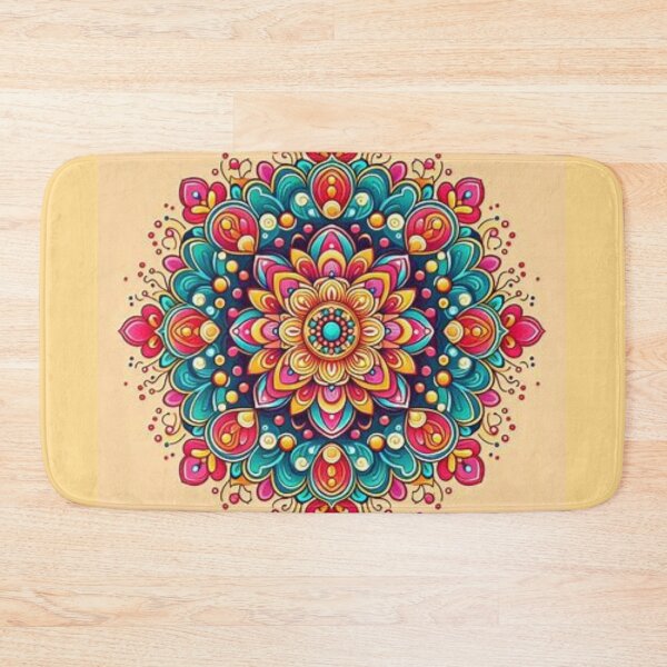 Item preview, Simple Rangoli Mandala designed and sold by Mywaymylife.