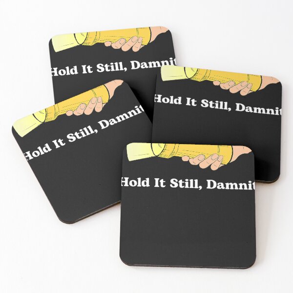 Item preview, Hold It Still Damnit Yellow Flashlight Light Funny  designed and sold by nguyenphuongs.