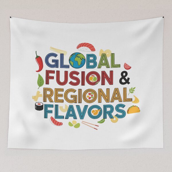 Item preview, Global Fusion & Regional Flavors Food Art designed and sold by banglalook.