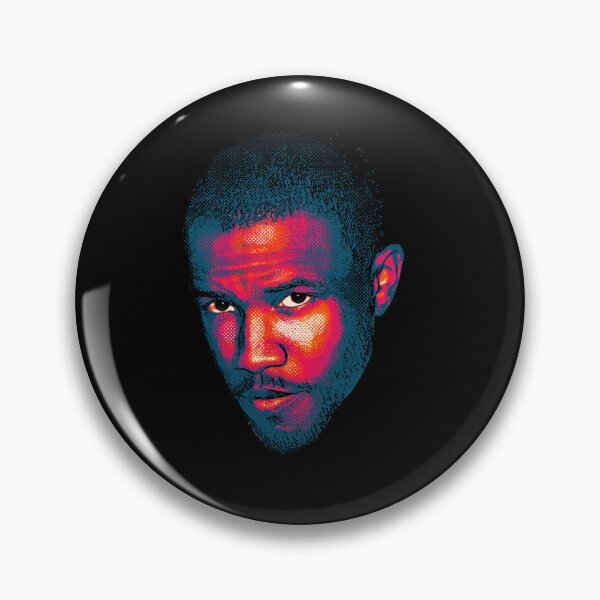 Item preview, Frank Ocean Neon Portrait Vaporwave Pop Culture Icon designed and sold by kingofshaman123.