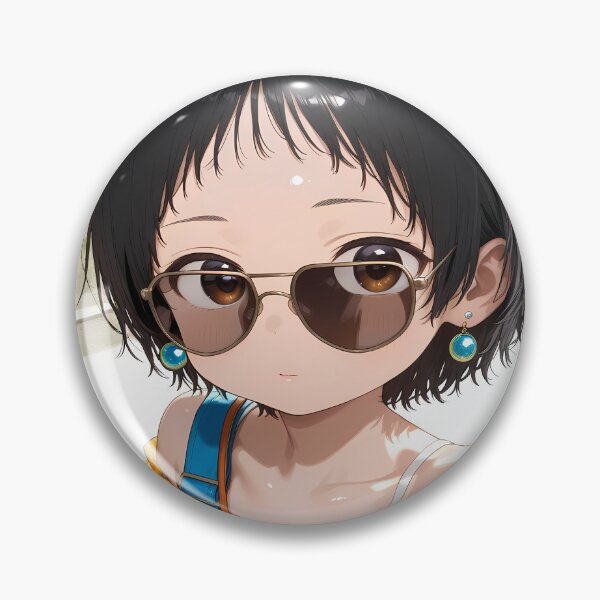 Item preview, Shizuka Kuze Vibrant Summer Style Takopi Original Sin Anime Girl designed and sold by SolenneAzur.