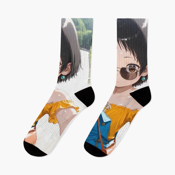 Item preview, Shizuka Kuze Vibrant Summer Style Takopi Original Sin Anime Girl designed and sold by SolenneAzur.