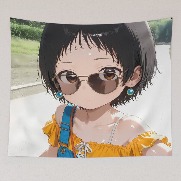 Item preview, Shizuka Kuze Vibrant Summer Style Takopi Original Sin Anime Girl designed and sold by SolenneAzur.