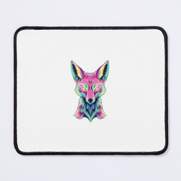 Item preview, Neon Cyberpunk Wolf Head | Futuristic Animal Art | Vaporwave Aesthetic Design designed and sold by DigitalStudio25.