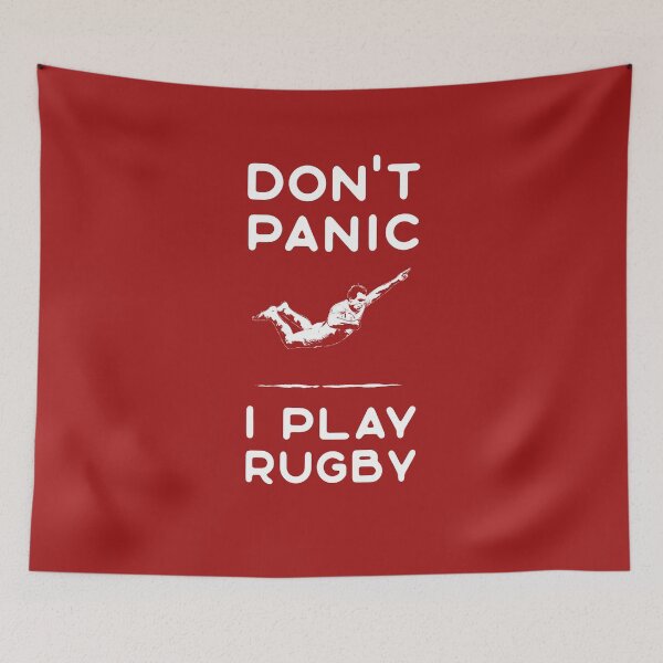 Item preview, Rugby Players Don't Panic designed and sold by oberdoofus.