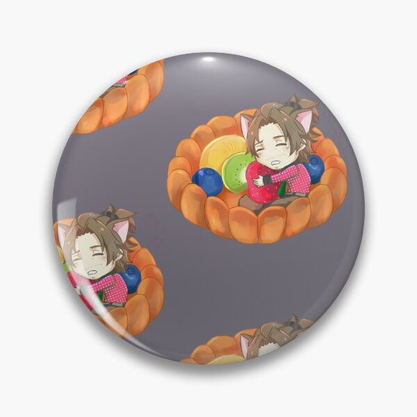 Item preview, Anime Man With Cat Ears Hugging A Giant Strawberry Inside Fruit Tart designed and sold by Losinghert.